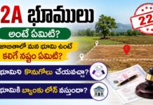 22A భూములు అంటే ఏమిటి? బ్యాంక్ లోన్ వస్తుందా? రిజిస్ట్రేషన్ అవుతుందా? 22A Land Details in Telugu